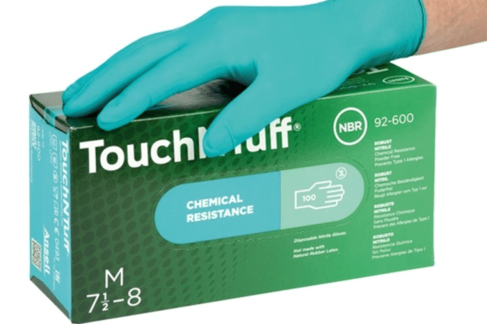 Găng tay Nitrile Ansell là sản Ansell không chứa silicon nên đặc biệt an toàn với làn da (Nguồn ảnh: Sưu tầm)