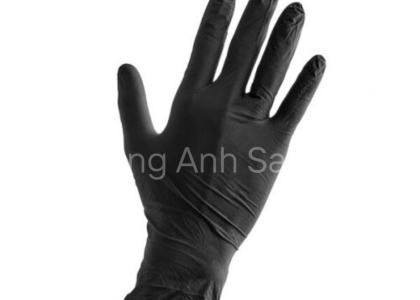 Găng tay Nitrile không bột đen
