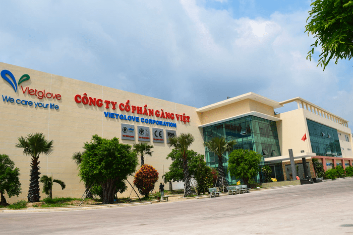 Nhà máy sản xuất găng tay cao su xuất khẩu Găng Việt hiện đang có vốn đầu tư hơn 40 triệu USD với khả năng sản xuất 1,2 tỷ đôi găng tay/năm