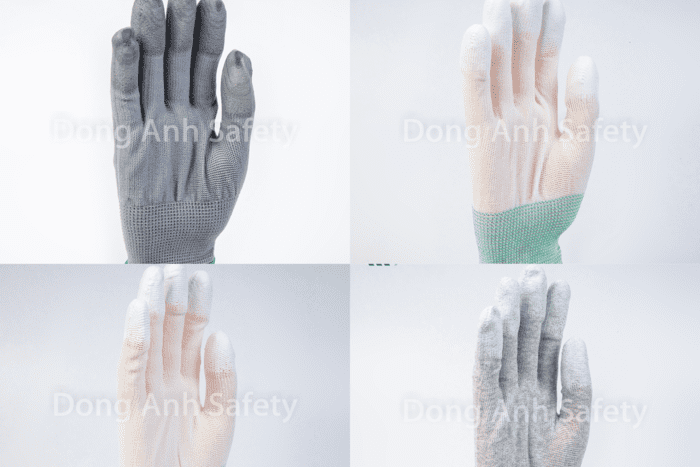 Đông Anh Safety cung cấp 4 loại găng tay phủ ngón phổ biến trên thị trường Việt Nam