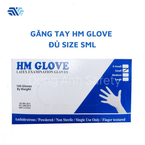 Găng tay y tế 1 hộp bao nhiêu cái? Găng tay HM được đóng gói 50 đôi/hộp ~100/hộp