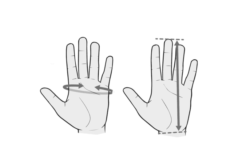 Để lựa chọn găng tay y tế phù hợp, cần phải hiểu rõ số liệu của bàn tay trước khi mua hàng