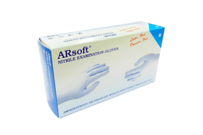 Găng tay y tế Nitrile không bột EXTRA ARsoft 30cm có giá thành cao hơn những găng tay thông thường khác