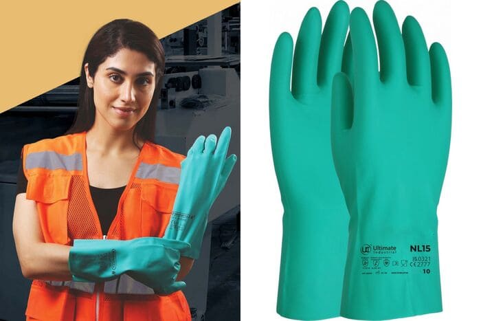 Sản phẩm găng tay chống hóa chất NL15 (Nguồn ảnh: Sưu tầm)