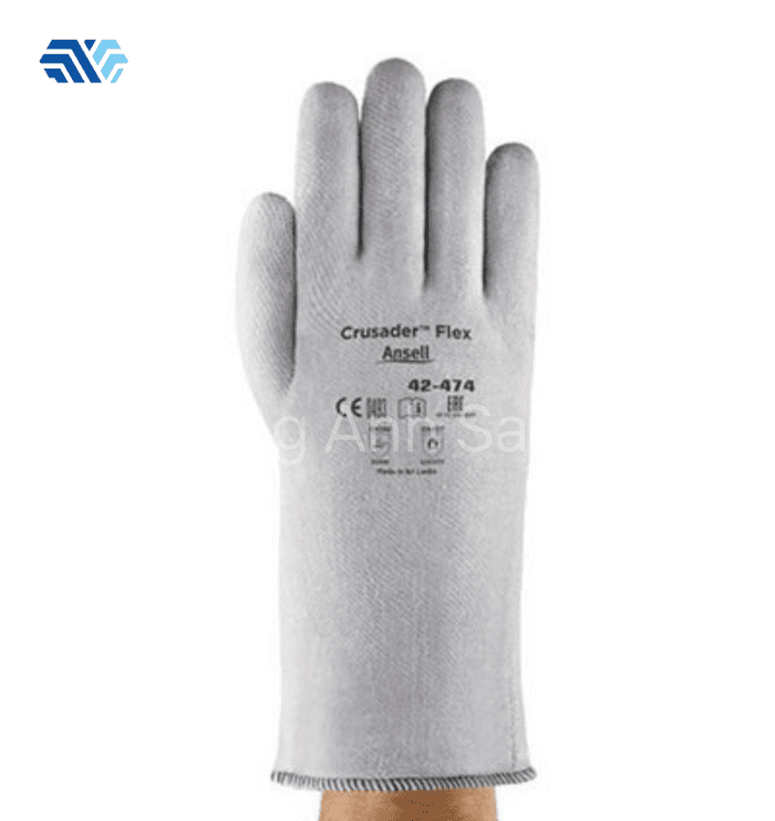 Găng tay chịu nhiệt 42 – 474 có các tiêu chuẩn về độ chống cắt, chống mài mòn tương đối tốt (Nguồn ảnh: Sưu tầm)