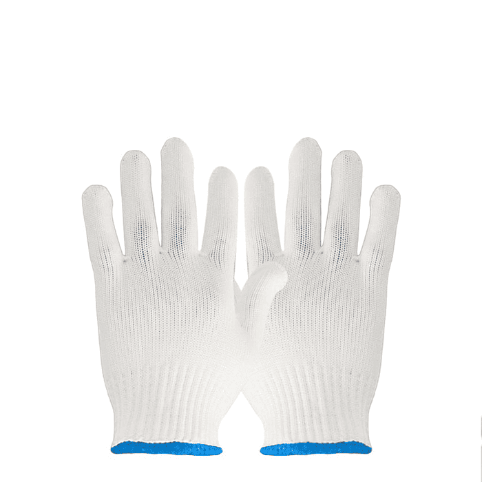 Găng tay len pha sợi poly thường có màu sáng, trọng lượng nhẹ hơn các loại găng tay len thông thường