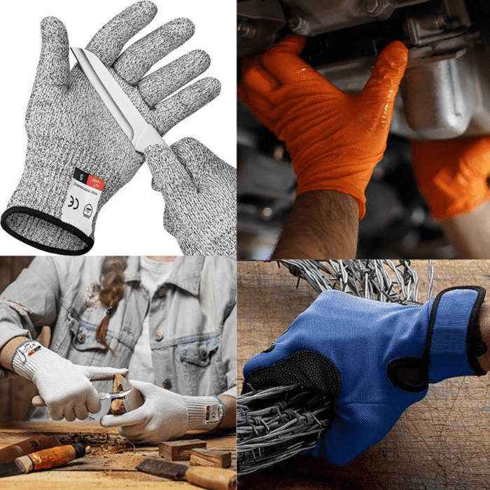 Nên chọn găng tay phù hợp với tính chất công việc để tránh gây tổn thương cho đôi tay (Nguồn ảnh: Sưu tầm)