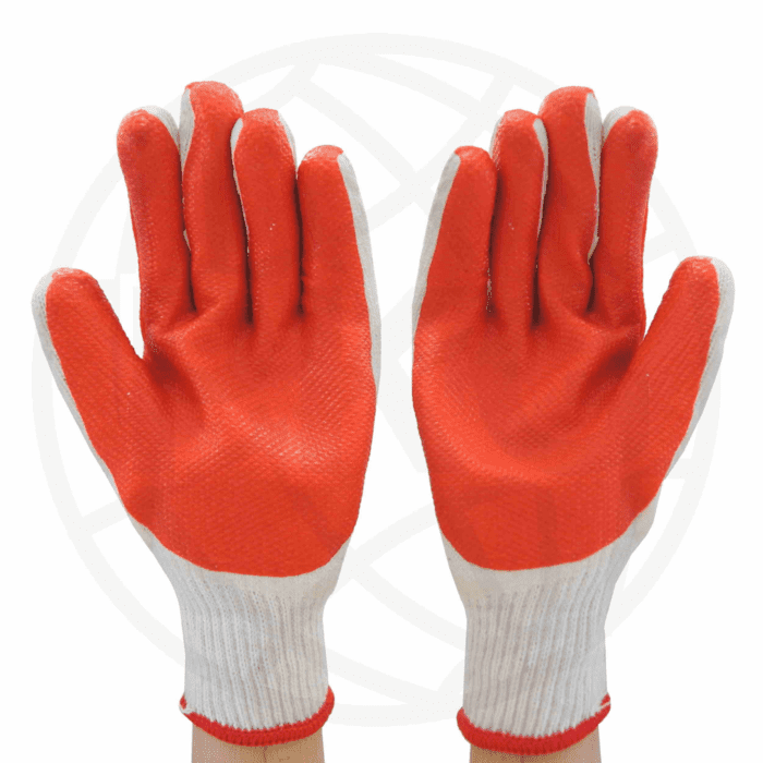 Sản phẩm găng tay bảo hộ phủ cao su có đặc tính chống dầu, chống cắt rất tốt