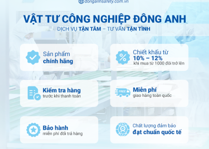 Ưu đãi, khuyến mãi hấp dẫn dành tặng khách hàng mua găng tay Y tế không bột tại Vật tư Công nghiệp Đông Anh