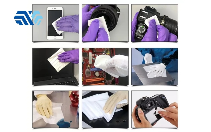 Ứng dụng của khăn lau phòng sạch 1009 SLE